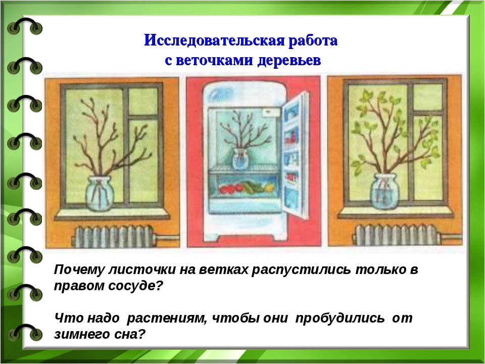 Особенности восприятия картин весенней природы передают лексические средства