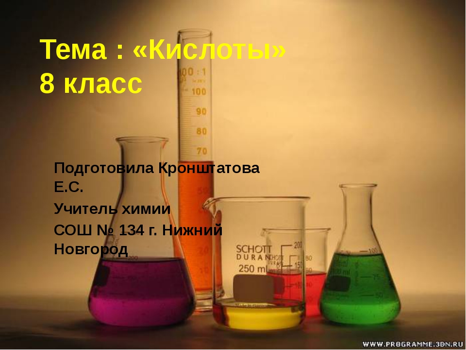 Кислоты 8 класс химия презентация габриелян