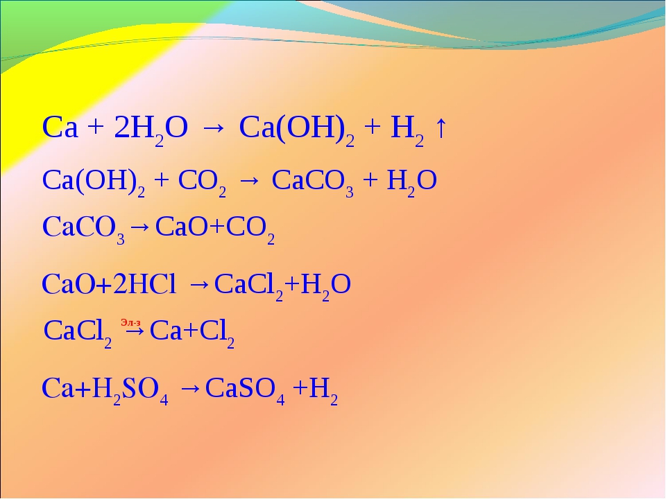 Cao h2o название реакции. Cacl2 CA Oh 2. Cao cacl2. Cacl2 h2o. CA cao CA Oh 2 cacl2 цепочка.