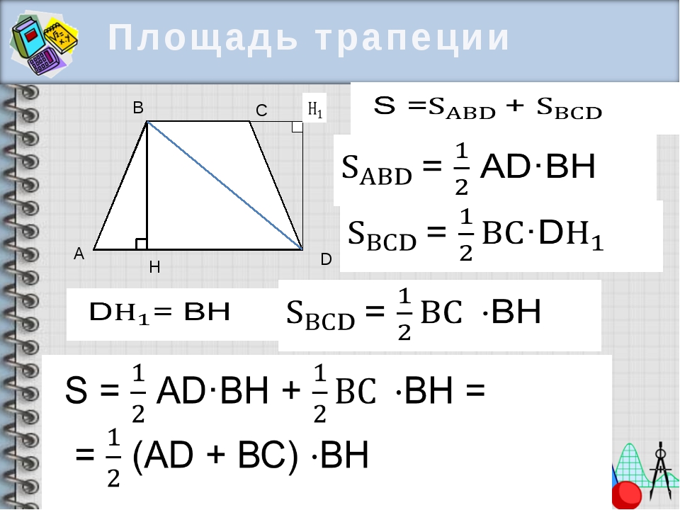 Площади фигур геометрия 8 класс презентация