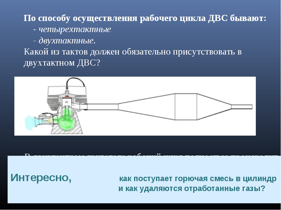 Как происходит глушение двигателя