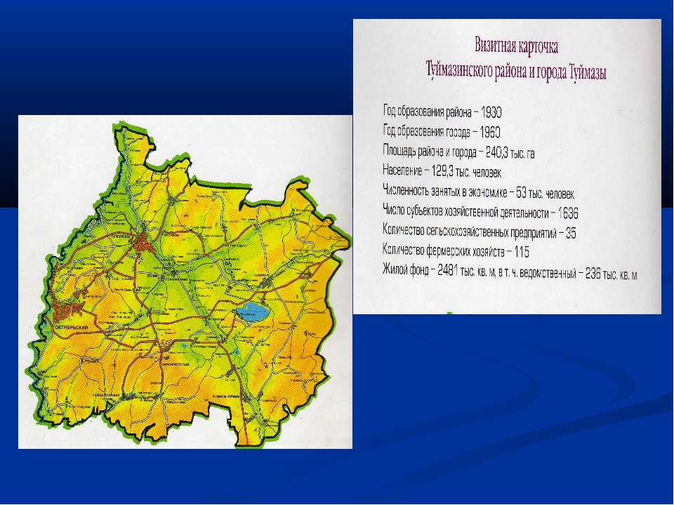 Карта туймазы с улицами