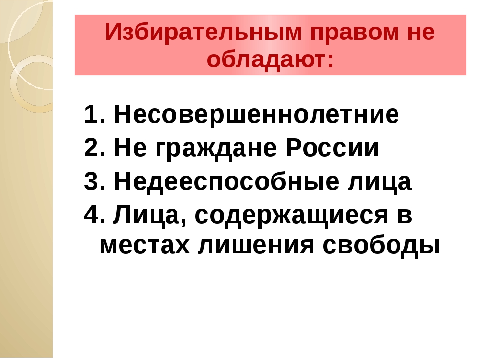 Сложный план демократическая избирательная система