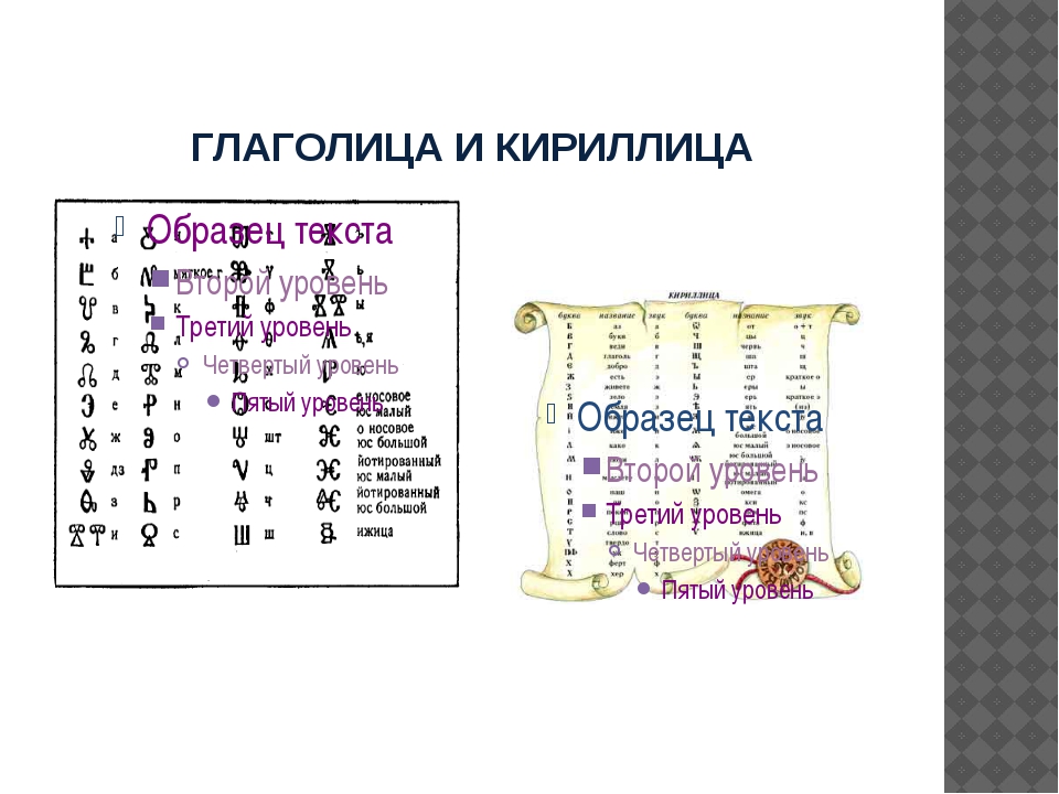 Кириллица и глаголица в чем разница. Кириллица и глаголица в чем разница