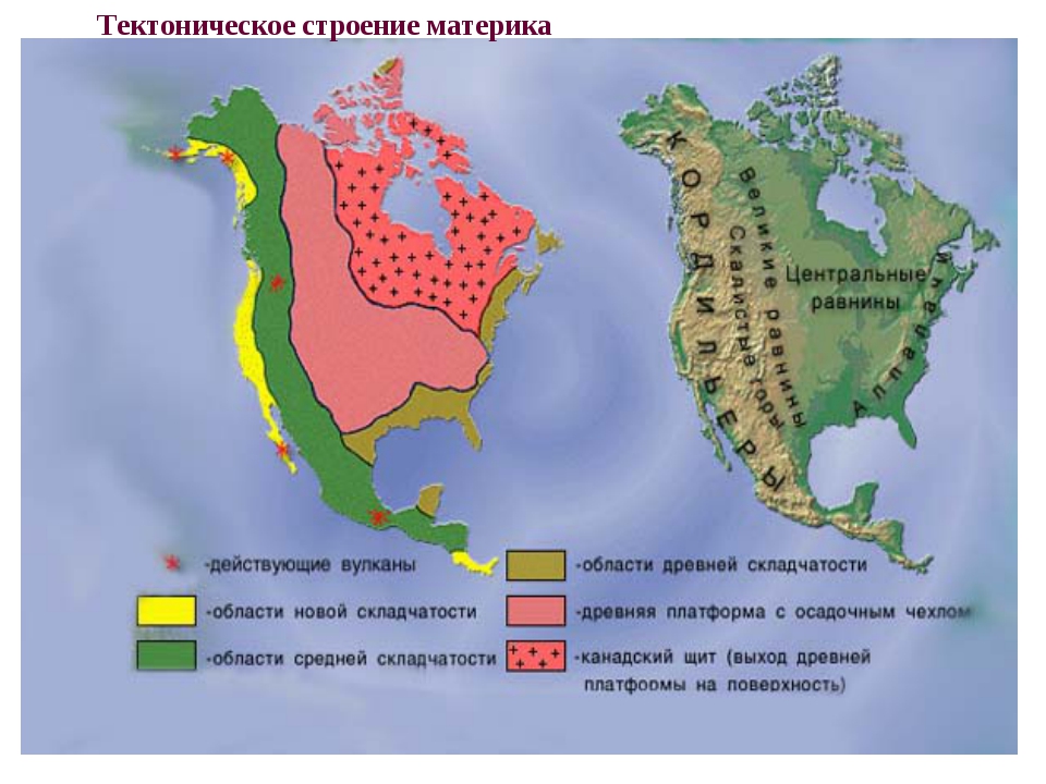 Материк северная америка презентация