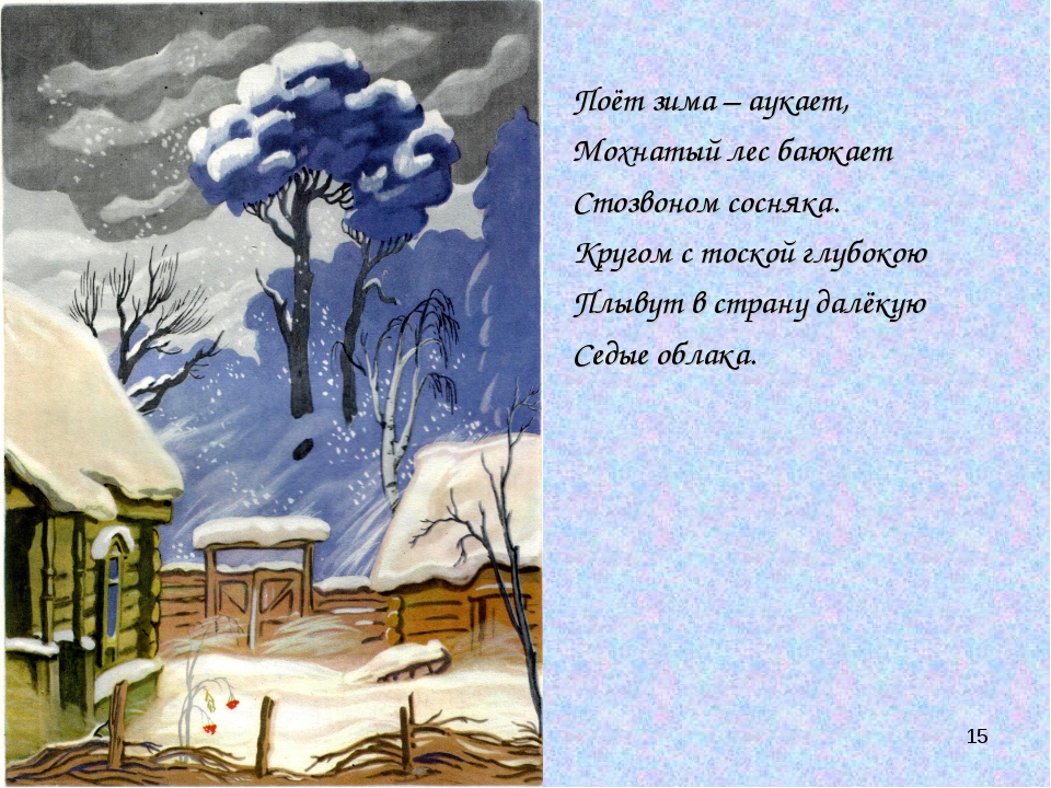 Зимнее стихотворение есенина. Есенин зима аукает. Иллюстрации к стихам Есенина. Поет зима, аукает. Иллюстрация к стихотворению Есенина зима.