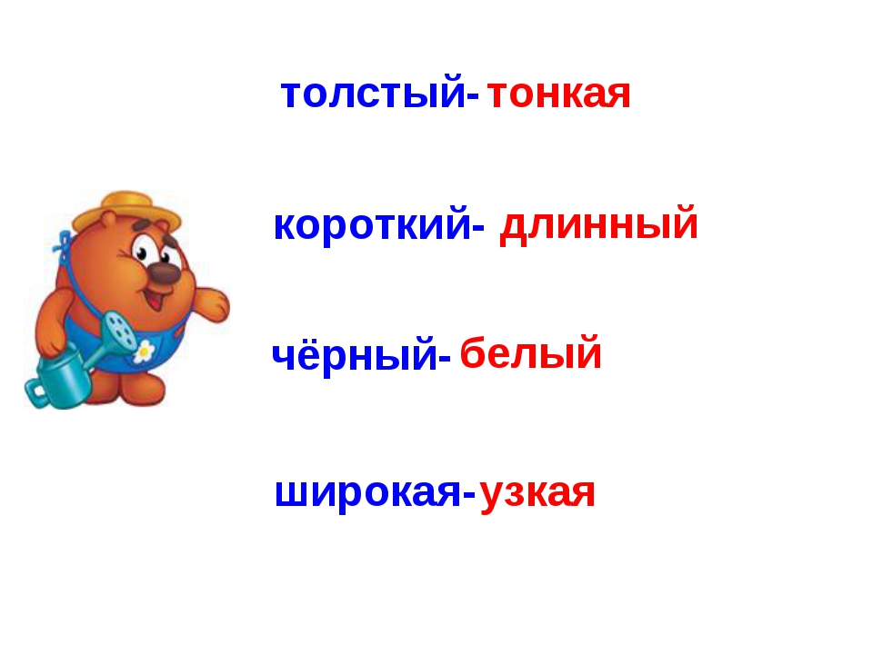 Прилагательные близкие и противоположные по значению 2 класс презентация