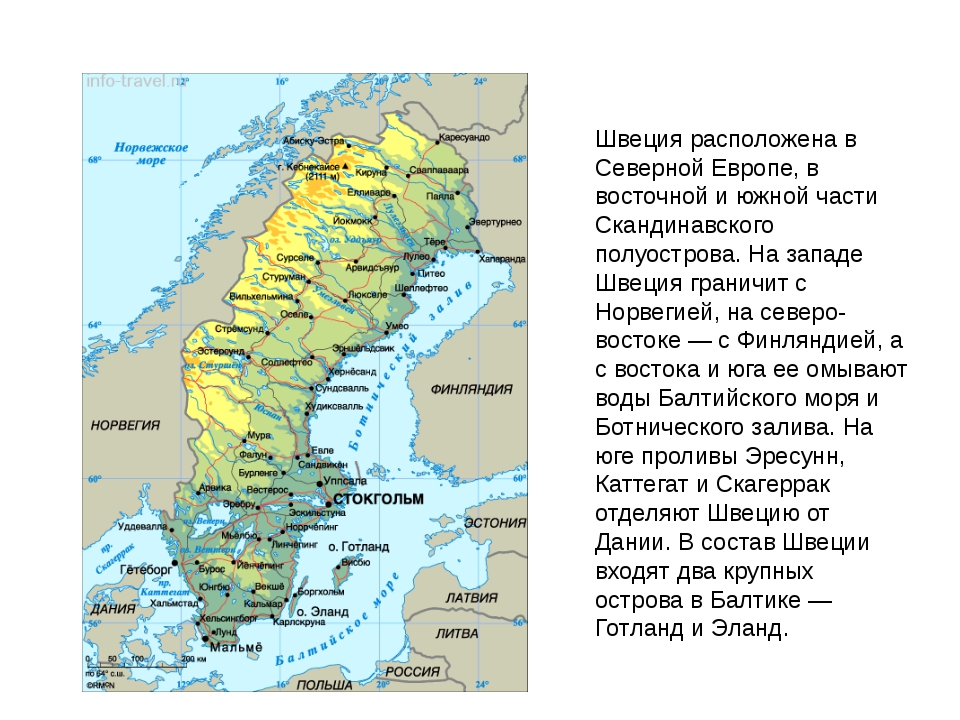 Швеция для детей презентация