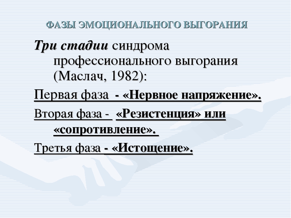 Профилактика эмоционального выгорания педагогов презентация