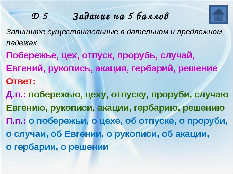 Презентация на тему имя существительное 6 класс