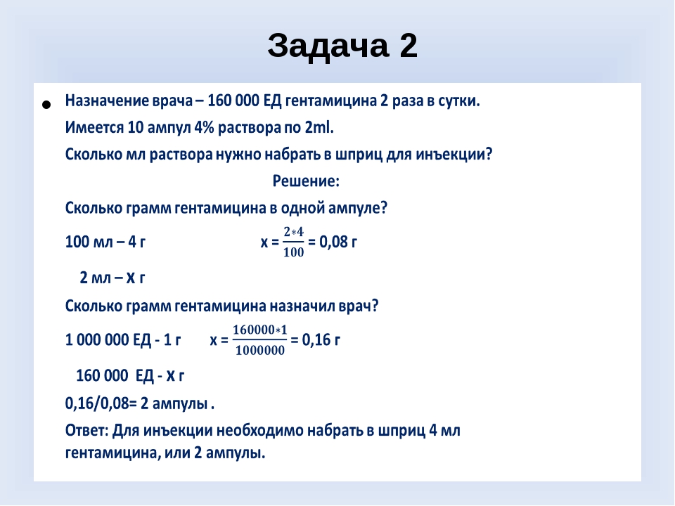 1 мл раствора сколько