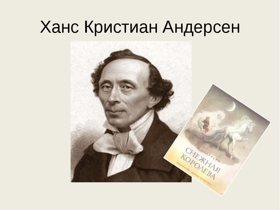 Ханс кристиан андерсен биография 5 класс презентация