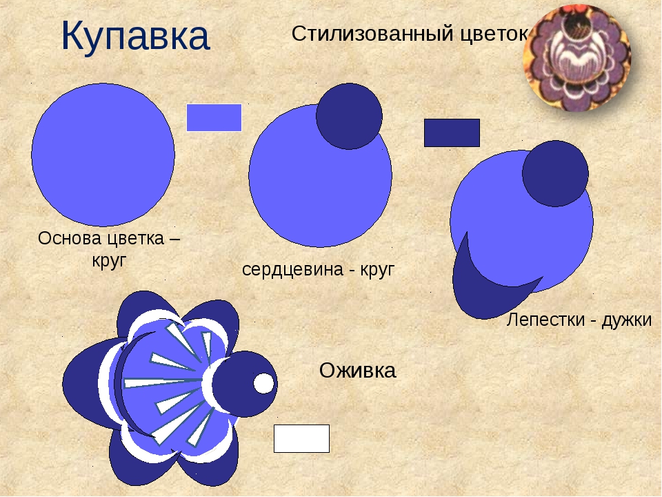 Основа цветка. Купавка Городецкая роспись. Городецкая роза и Купавка. Элементы Городецкой росписи Купавка. Городецкая роспись Розан и Купавка.