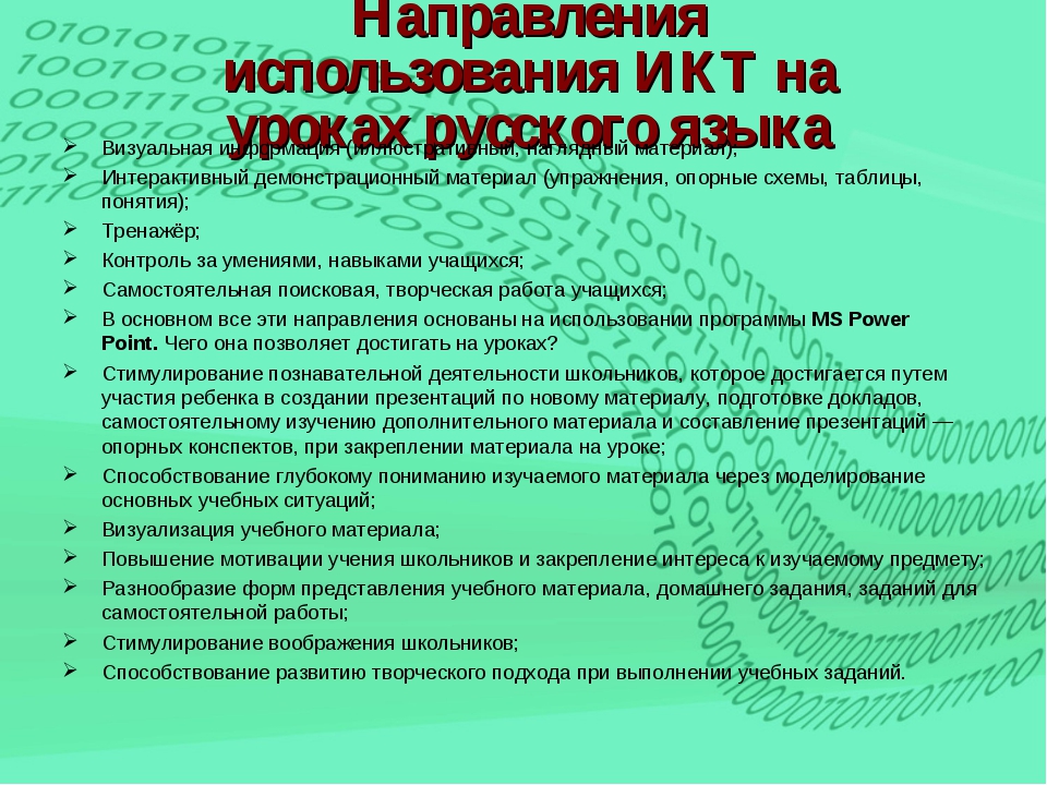 Разработка современного урока русский язык. ИКТ на уроках русского языка. Использование ИКТ на уроках русского языка. Педагогические технологии на уроках русского языка. Направления использования ИКТ.