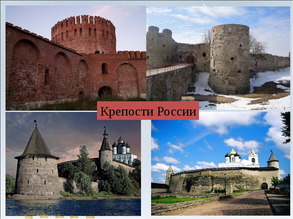 Презентация крепости россии