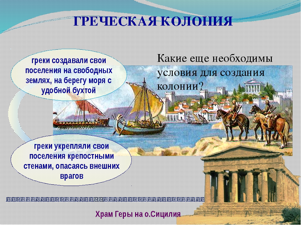 Культура и быт греческих городов