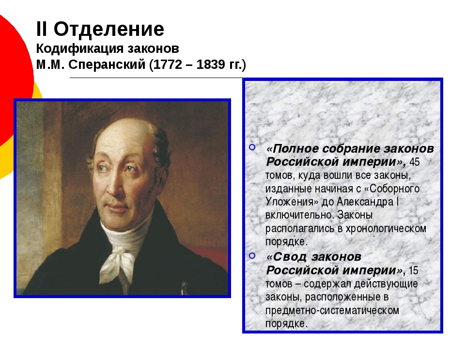 Кодификация российского законодательства при николае 1