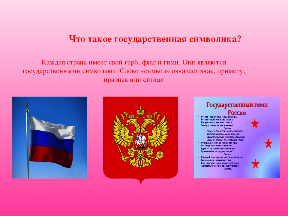 Символами чего являются национальные символы. Символы российского государства. Гос символы России.