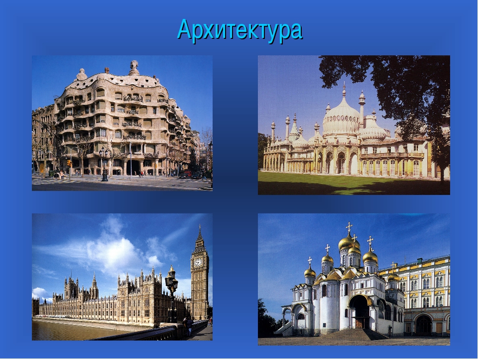 Средства архитектуры