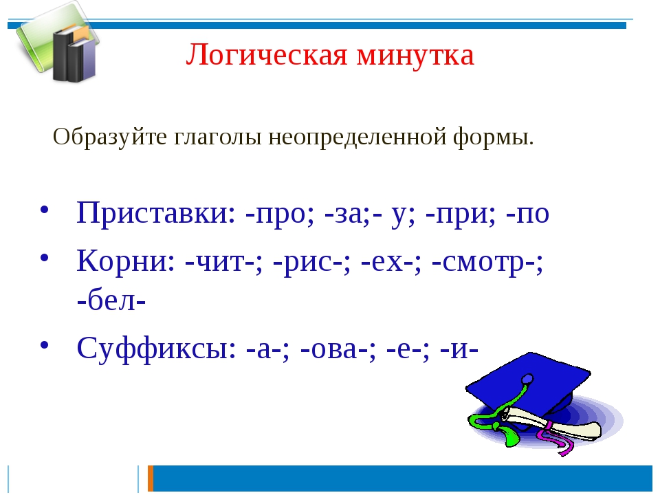 Презентация по русскому языку 3 класс неопределенная форма глагола школа россии