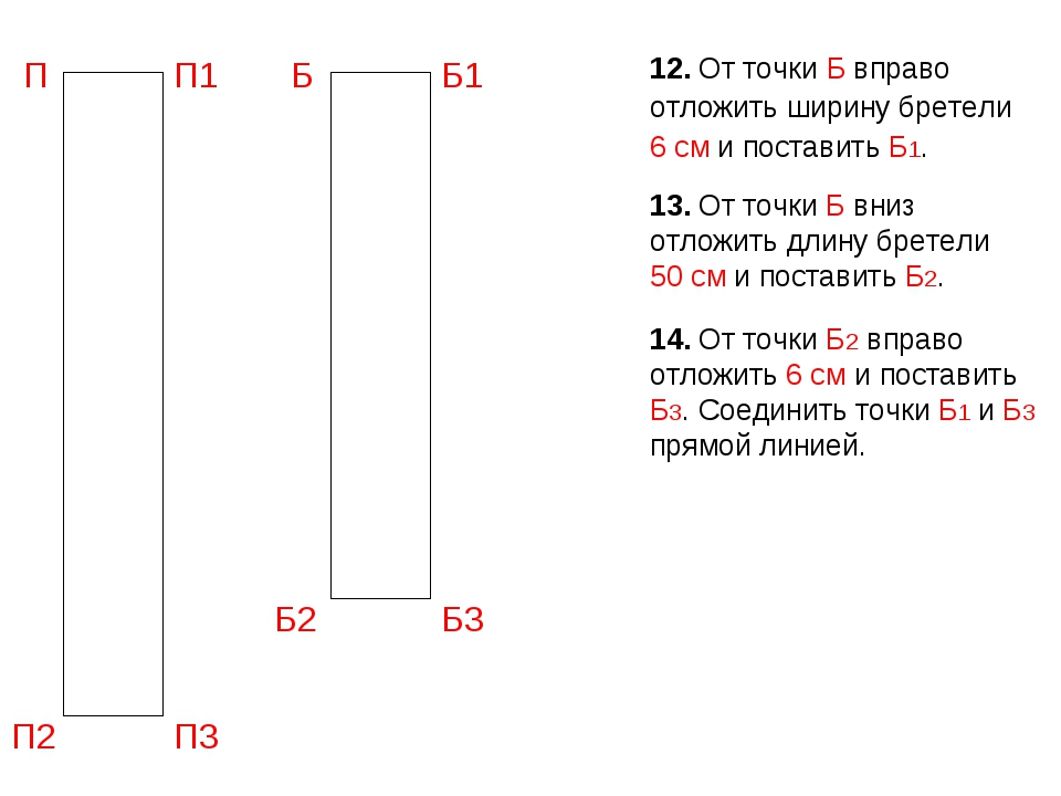 Чертеж фартука 5 класс технология