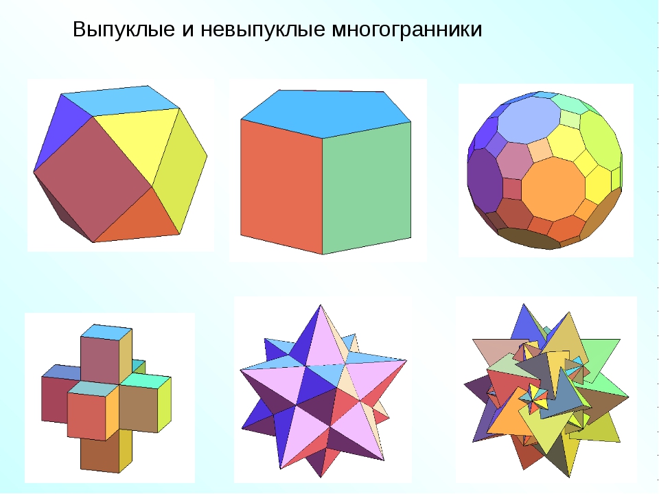 Выпуклый многогранник рисунок