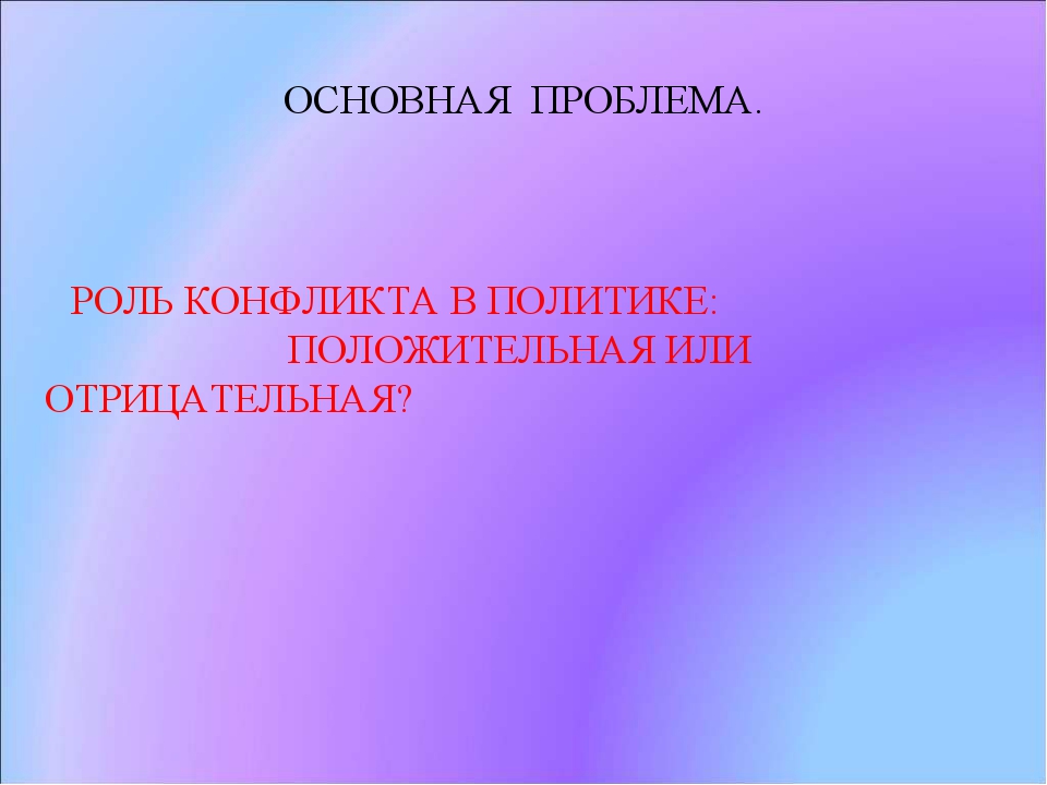 Политический конфликт презентация 11 класс профильный уровень