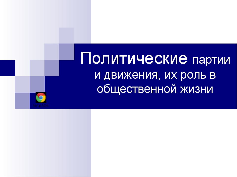 Политические партии и движения егэ обществознание презентация