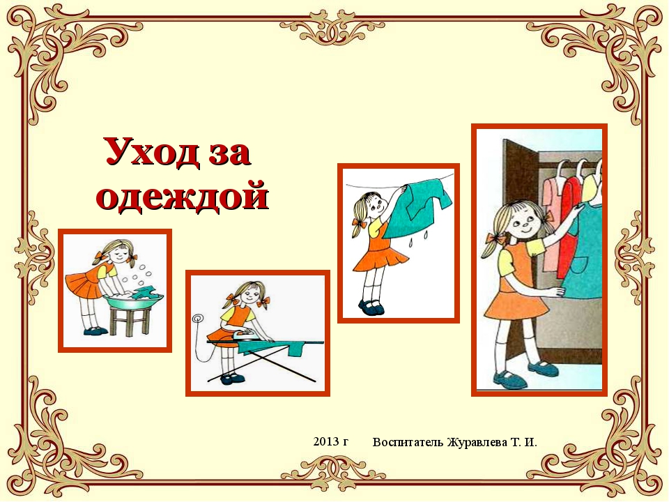 Презентация уход за одеждой и обувью 2 класс