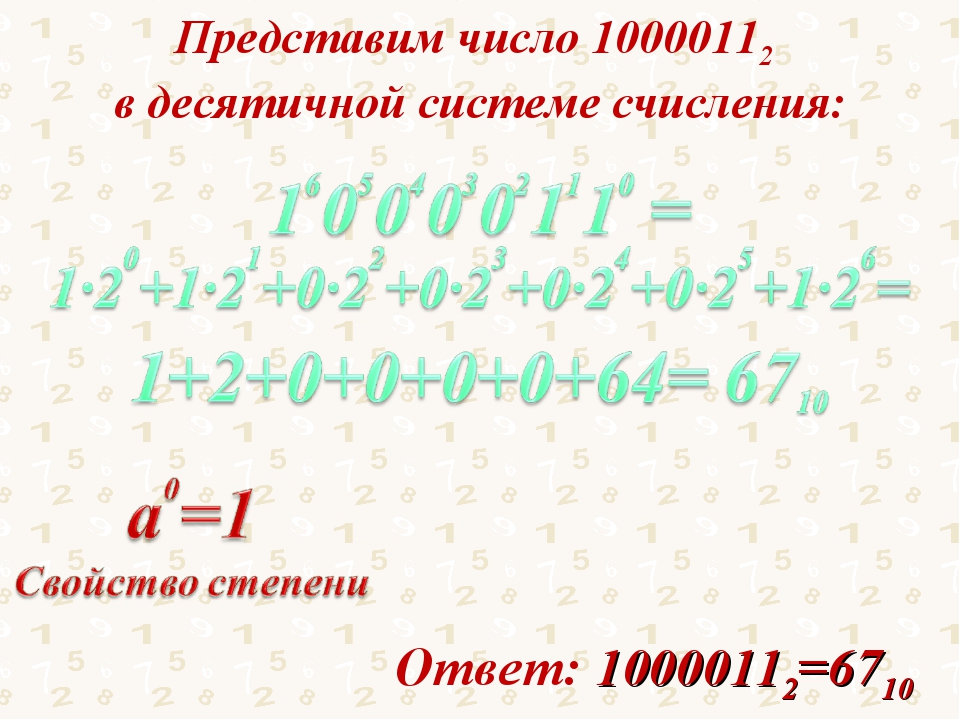 Как записать число в десятичной системе счисления на компьютере