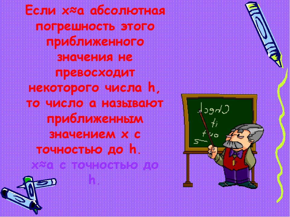 Абсолютная и относительная погрешность презентация