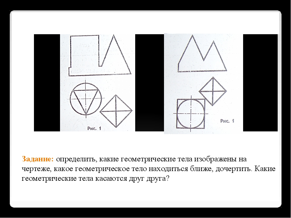 Какую геометрическую форму имеет на чертеже нагрудник