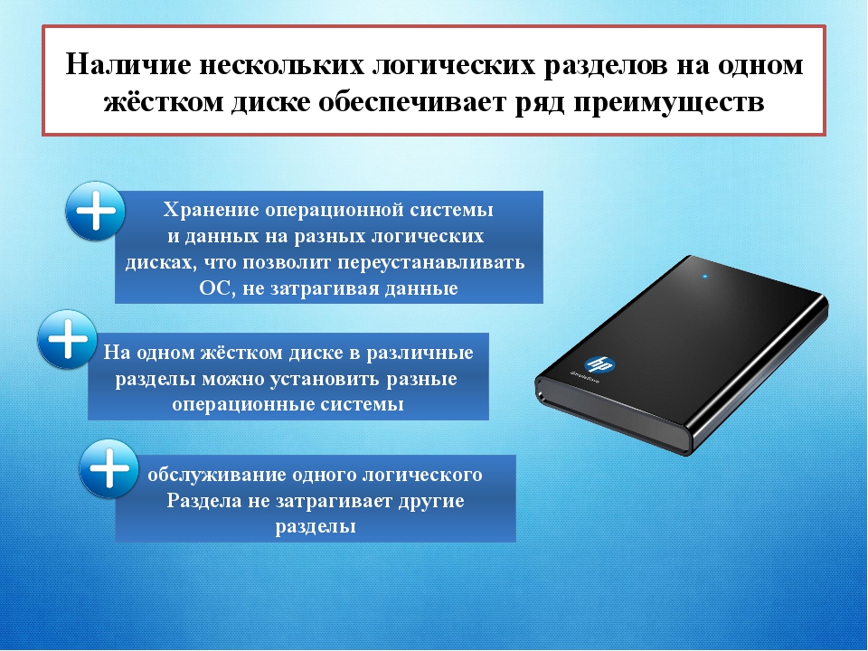 Установи обычный. Логические разделы жесткого диска. Имена логических разделов жесткого диска. Логические разделы это независимые области на жёстком диске. Преимущества логических разделов.