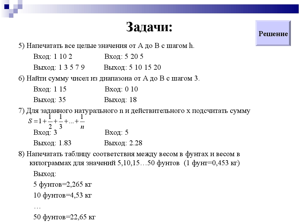 Массивы в паскале 9 класс презентация семакин