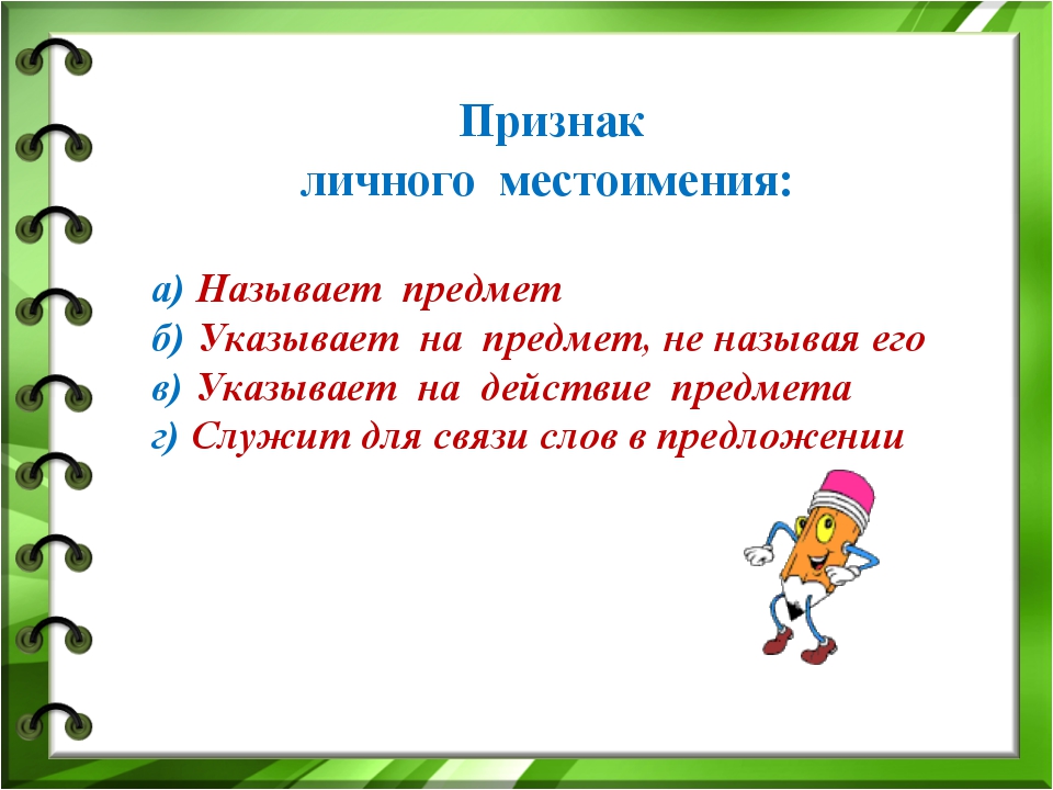 Презентация по русскому языку 3 класс местоимение школа россии