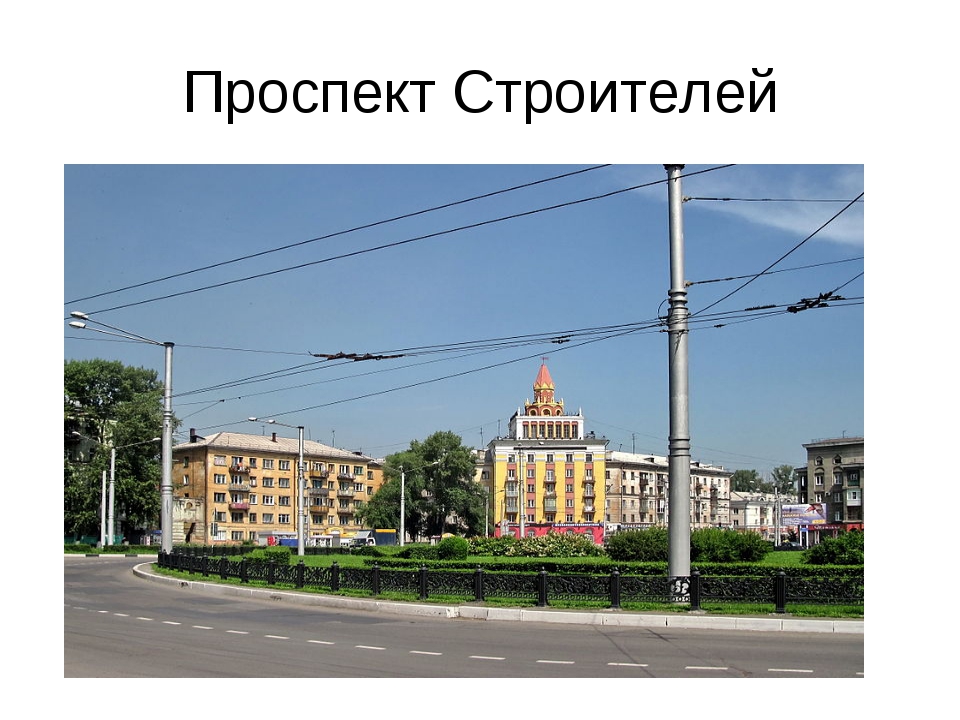 Презентация на тему улицы города