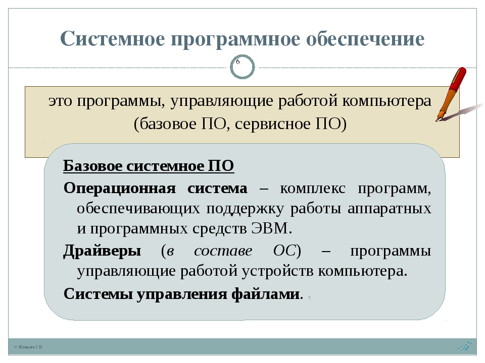 Приложение ответ. Системное программное обеспечение. Системное программное обеспечение это программы управляющие. Программы управляющие работой компьютера. Работа с программным обеспечением.