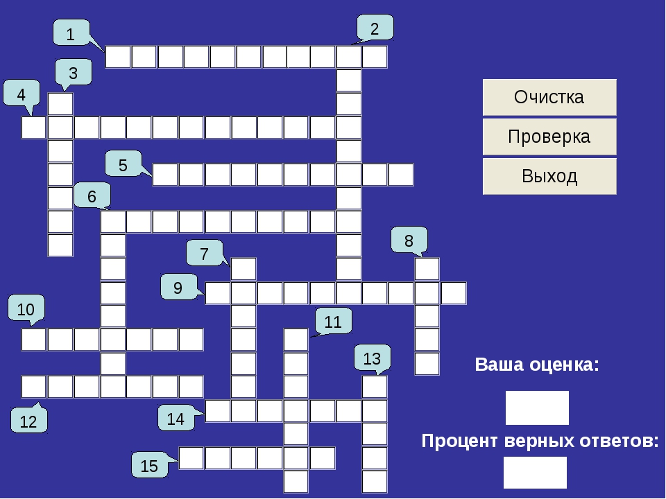 Манипулятор который используется в компьютерных играх кроссворд 7 класс информатика