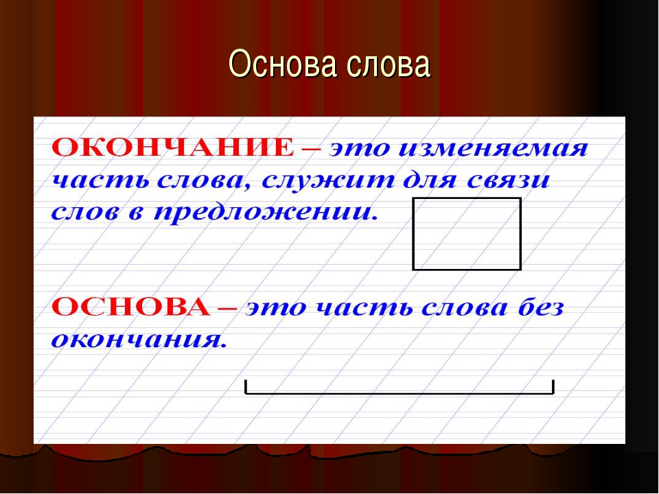 Дам основа слова. Основа слова. Что такое основа слова в русском языке. Основа слова это 3 класс правило. Основа слова 2 класс.