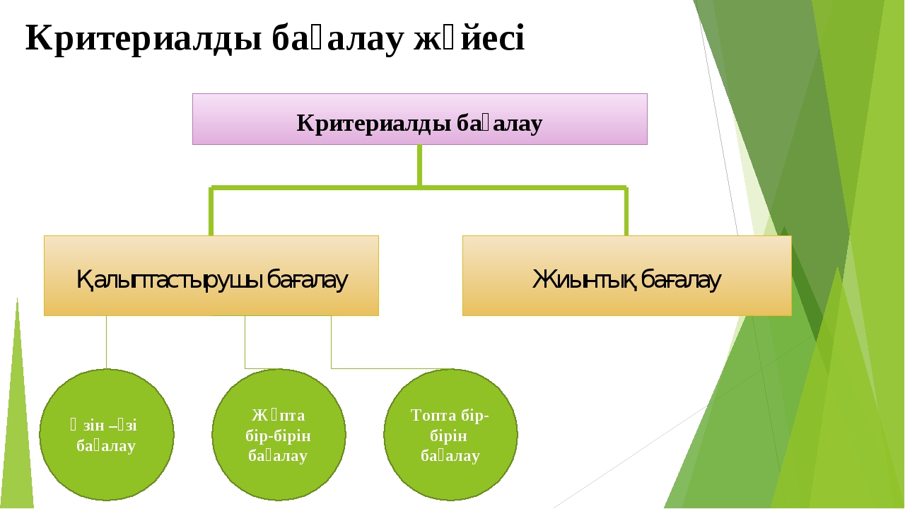 Бағалау түрлері презентация