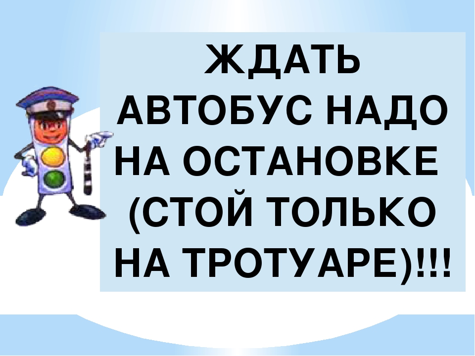 Можно ли автобусу стоять на остановке и ждать