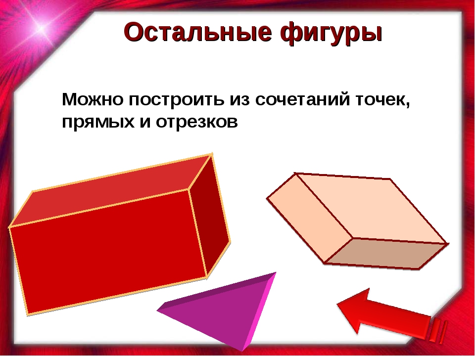 В векторном графическом редакторе изображение формируется из линий геометрических объектов