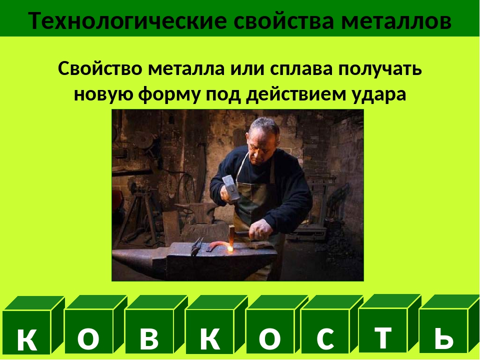 Технологические свойства металлов. Свойство металла получать новую форму под действием удара. Свойства металла или сплава получать новую форму под действием и. Свойства металла получать новую форму под действием удара кроссворд.