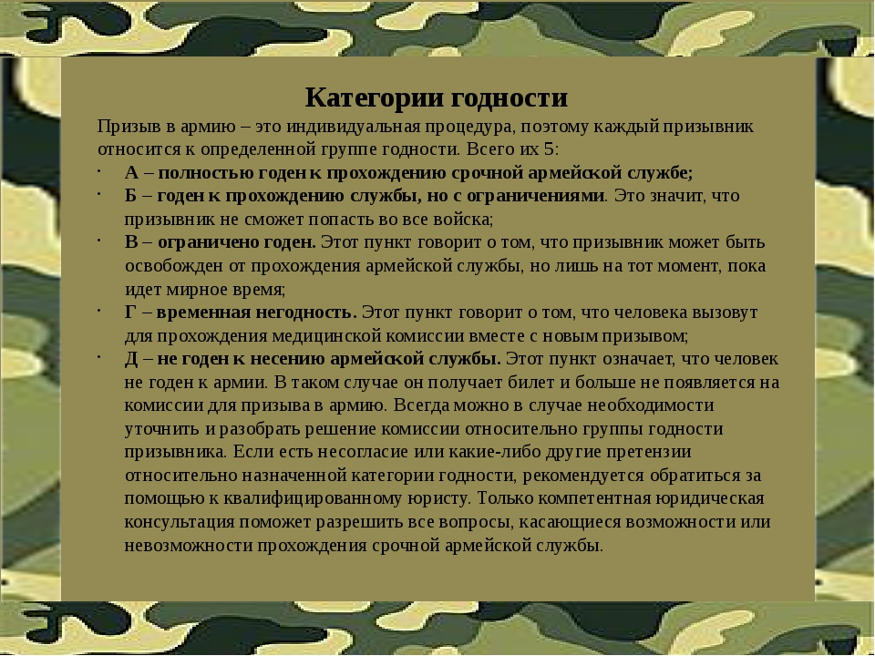 Призыв военнообязанных граждан на военную службу это