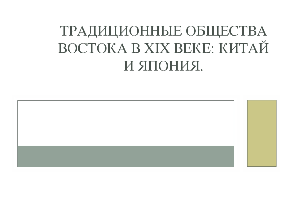 Традиционные общества востока презентация 7 класс