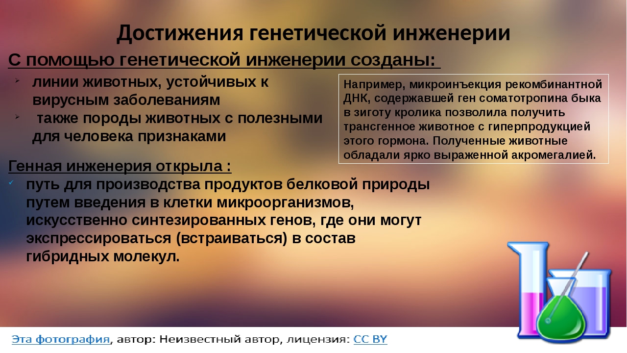 Законы генной инженерии