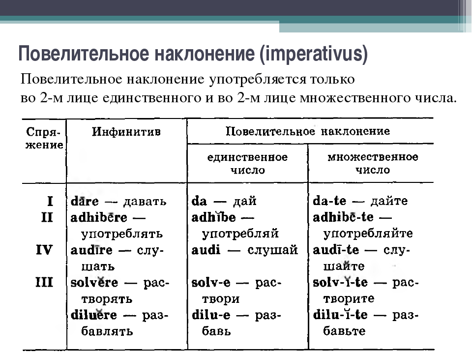 Технологическая карта повелительное наклонение 6 класс