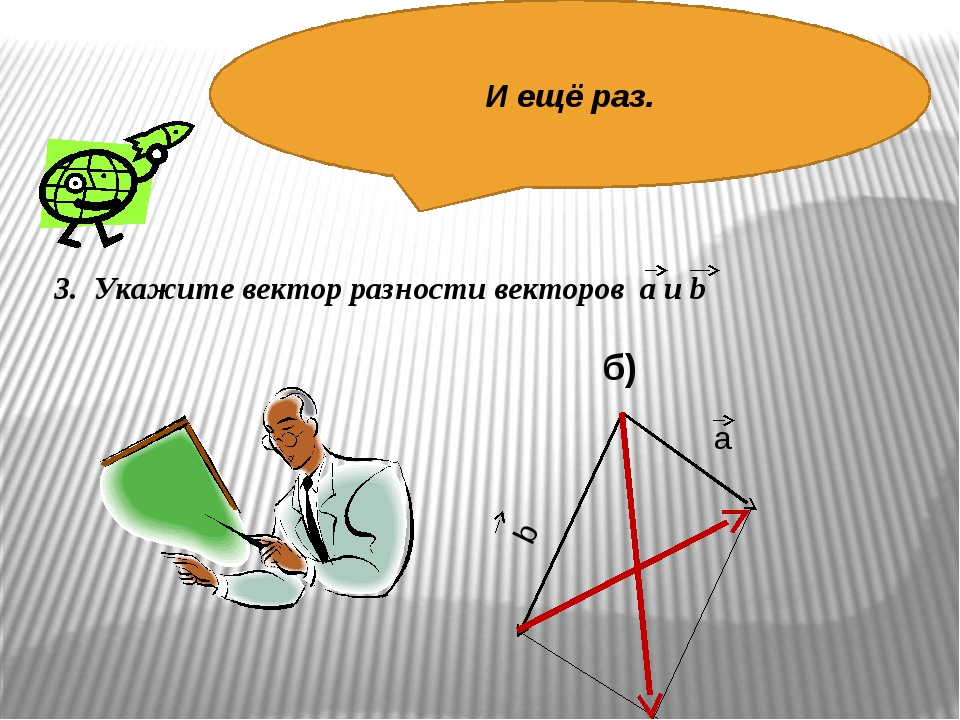 Сложение векторов геометрия 8 класс презентация